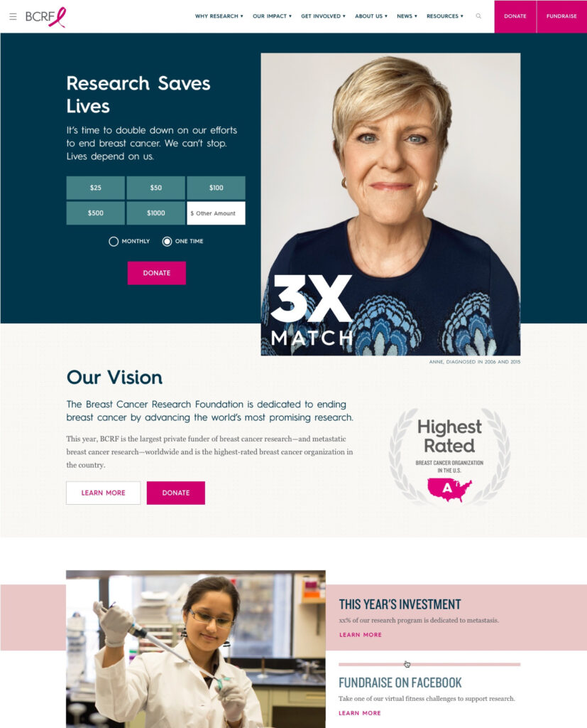 BCRF - Website