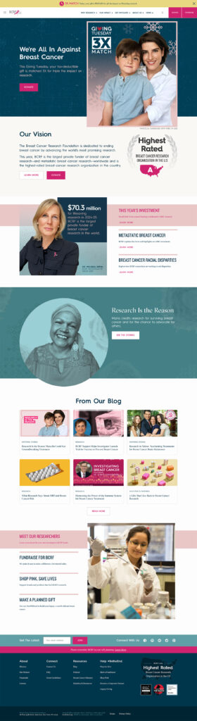 BCRF - Website